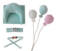Lot de 7 coussins de pose pour bébé, accessoires de photographie, bandeau, couverture photo pour nouveau-né, toile de fond douce pour la peau, oreiller pour fête prénatale