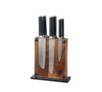 Lot de 7 couteaux de cuisine en inox noir D Björn