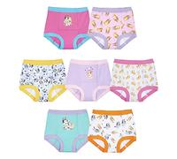 Lot de 7 culottes d'apprentissage de la propreté, 100 % coton, tailles 18 M, 2T, 3T et 4T, Lot de 7 Bluey, 18 mois