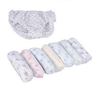 Lot de 7 culottes de voyage jetables pour femme en coton doux, confortables et légers pour l'hôpital, la maternité, la grossesse, la poste, les voyages, le massage (XXL), Blanc., xxl, Slip