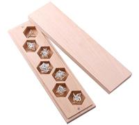 Lot de 7 dés DND polyédriques en métal de qualité supérieure faits à la main pour jeux de rôle Donjons, Dragons, Pathfinder TTRPG