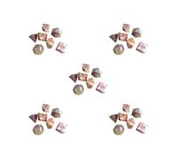 Lot de 7 dés double face en acrylique pour DND RPG Divertissement