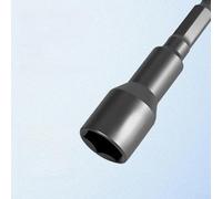 Lot de 7 douilles magnétiques avec embouts hexagonaux et cruciformes triangulaires et conception de douilles profondes pour applications lourdes (E)