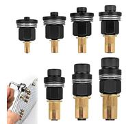 Lot de 7 écrous à riveter M3 M4 M5 M6 M8 M10 M12 Machine à riveter manuelle, écrous à sertir, pinces à riveter - Outil de rivetage manuel - Conçu pour les espaces étroits
