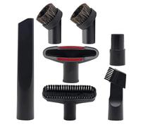 Lot de 7 embouts d'aspirateur - 32-35 mm - Embouts universels pour aspirateur - Buse pour matelas - Suceur plat - Compatible avec Kärcher, Miele, Siemens, Bosch