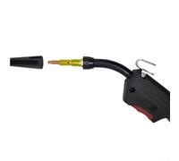 Lot de 7 embouts de buse sans gaz pour soudure électrique facile pour soudeur MIG120140180 Flux Core - Accessoires pour chalumeau de soudage en cuivre MB 14AK Weld Pak 100HD 125HD (1,2 mm)