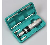 Lot de 7 embouts de tournevis avec extracteur de vis en acier au chrome vanadium - Rotation inverse réglable pour vis tenaces endommagées