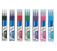 Lot de 7 étuis de 3 recharges PILOT FRIXION 0,7 couleurs assorties