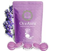 Lot de 7 galet de douche Aromathérapie Apaisante pour Spa à Domicile - cadeau bien-être original pour la fêtes des pères, papa, maman, grand-mère, meilleur ami, fille, Lavande relaxante