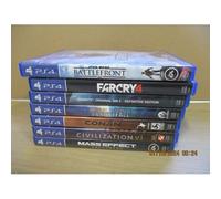 Lot De 7 Jeux Ps4 Sur Dvd : Star Wars, Divinity, Planetfall, Conan, Civilization