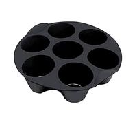 Lot de 7 moules à muffins en silicone pour cupcakes | Accessoires pour friteuses à air comprimé de 2,6/3,2/3,5 à 5,8 l