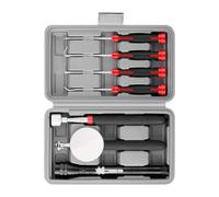 Lot de 7 outils automobiles multifonctionnels pour les espaces restreints - Aimant télescopique - Extracteur de joint - Extracteur de joint - Bâton magnétique télescopique