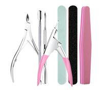 Lot de 7 outils pratiques pour ongles - Limes à ongles - Outils essentiels pour l'entretien des ongles