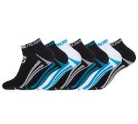 Freegun Chaussette Homme Coton - Lot de 7 - Socquettes Sport Homme, Durables & Training, Taille 39/42 - Noir