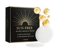 Lot de 7 pansements autobronzants naturels à emporter pour l'extérieur, pour la maison, le bureau, les vacances, les voyages, le sport, le et pour tout le monde