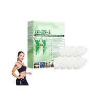 Lot de 7 Patchs Minceurs 10 en 1,Patch Minceur avancés à Nano Micro-Aiguilles,Convient pour la gestion du poids,Ingrédients Naturels,Maigrir et Raffermissement Cutané,pour Homme et Femme (B1pc)