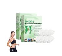 Lot de 7 Patchs Minceurs 10 en 1,Patch Minceur avancés à Nano Micro-Aiguilles,Convient pour la gestion du poids,Ingrédients Naturels,Maigrir et Raffermissement Cutané,pour Homme et Femme (B2pcs)
