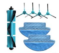 Lot de 7 pièces de rechange pour aspirateur Conga série 3090 - Brosse à rouleaux, brosses latérales, serpillères et filtres