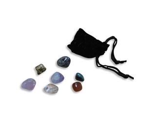Lot de 7 pierres de chakra