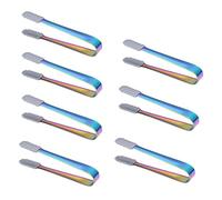 Lot de 7 pinces en silicone, pinces à glace, pinces à sucre, pinces à salade, pinces à sucre, pinces de service, pinces à apéritif, petites pinces de cuisine, meilleurs gadgets de cuisine (7 pièces