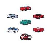 Lot de 7 Pins Charms pour Crocs de Voitures - Breloques Sabots Automobile Jibbitz Décoration Chaussures Enfant Adulte