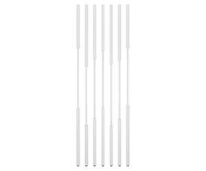 Lot de 7 poteaux de séparation du sol au plafond, cloisons murales modernes pour entrée, balcon et espaces commerciaux