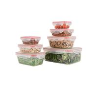 Lot de 7 Récipients Alimentaires en Plastique avec Couvercles, Boîte à Lunch Classbach C-FHD 4008 K
