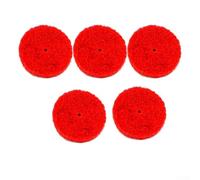 Lot de 7 roues de polissage en nylon avec tige d'extension conçues pour les tâches de polissage et de meulage (5 pièces grain 400)