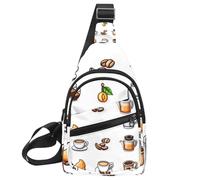 Lot de 7 sacs de poitrine à bandoulière pour voyage, sport, course à pied, randonnée, Multicolore 18., 11.8x7x1.5in/30x18x4cm
