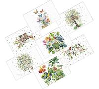 Lot de 7 Sets de Table Assortis : des Arbres, des Plantes en Pots, des Oiseaux, des Papillons...de la Collection Portfolio