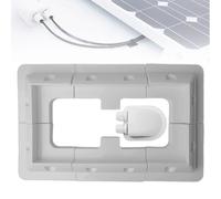 Lot de 7 supports de panneau solaire pour camping-car, panneau solaire, supports latéraux en ABS, pour panneau solaire, kit de supports d'angle sans perçage pour camping-car, toits