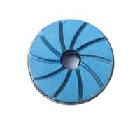 Lot de 7 tampons de polissage diamantés for sol en béton, 100 mm, for granit, marbre, pierre, marbre, meule de bord(1500)