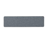 Lot de 7 tapis de marche antidérapants lavables avec dos adhésif réutilisable, pour personnes âgées, enfants et animaux domestiques (76,5 x 20,5 cm, gris)