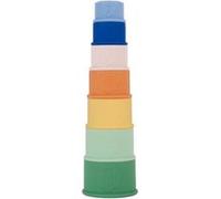 Tasses empilables silicone multicolore TU