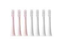 Lot de 7 têtes brosse à dents électrique sonique poils souples, compatibles avec XiaoMi Mijia T100(4 White 3 Pink)