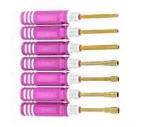 Lot de 7 tournevis hexagonaux 2,0 mm, 2,5 mm, 3,0 mm, 3,5 mm, 4,0 mm, 4,5 mm, 5,0 mm ouille pour axe SCX24, tournevis de fixation de roue pour modèle RC de voiture, bateau, hélicoptère