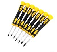 Lot de 7 tournevis Torx T3 avec trou, embouts hexagonaux en forme d'étoile pour Xbox 360 pour manette PS4, téléphone portable, PC, ordinateur portable