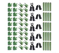 Lot de 70 clips de fixation pour plantes pour construire des supports d'escalade dans votre jardin