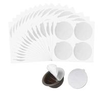 Lot de 70 couvercles réutilisables en aluminium de 60 mm compatibles avec les capsules de café Nespresso Vertuo