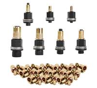 Lot de 70 écrous à riveter pour M3, M4, M5, M6, M8, M10, M12, pince à riveter aveugle, écrous rétractables, outil de rivetage manuel