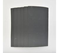 Lot de 70 feuilles de papier abrasif humide et sec 3 x 512 avec 7 grains différents 600 800 1000 1200 1500 2000 2500 pour besoins de ponçage humide et sec