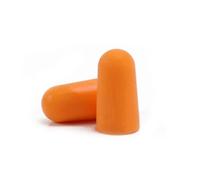 Lot de 70 paires de bouchons d'oreille en mousse ultra doux pour dormir, 37 dB, confortables pour dormir, antibruit, ronflement, voyage, concert, étude, bruit fort (orange,