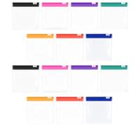 Lot de 70 petites pochettes à médicaments colorées en EVA 7,5 cm, 7,5 cm, sachets de voyage auto-scellants pour pilules, vitamines et petits articles