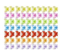 Lot de 70 pinces à plantes en vrac pour formation d'orchidées, couleurs mélangées, adaptées à la stabilité de la croissance verticale, compatibles avec la photosynthèse
