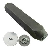 Lot de 70 poinçons en métal en forme de tortue 6 mm