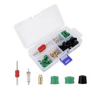 Lot de 71 adaptateurs de joint de tuyau de collecteur de réfrigération, bobine de joint, outil de réparation, installateur, accessoires de conditionnement