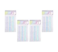 Lot de 72 autocollants de renfort pour perforatrice - Protecteurs de pages de classeur à 5 trous - Cercles de renfort pour cahier, planificateur, dossier, maison, bureau, étude, organisation de