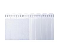 Lot de 72 bandes adhésives puissantes pour montage photo sans clous - Grands supports muraux et retrait facile pour accrocher un cadre photo sans dommages