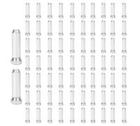 Lot de 72 de rayon pour rayons de vélo en acier 14 G, durabilité améliorée pour VTT, ville et vélos de route (argent)