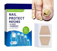 Lot de 72 patchs de traitement fongique pour ongles des orteils, traitement fongique des ongles des orteils, champignon des orteils pendant la nuit